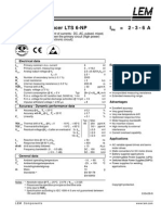 Current Transducer - LTS 6-NP