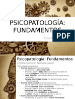 Psicopatologia Fundamentos