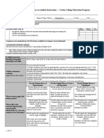 Lesson Plan Clocks