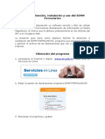 Guía de Obtención, Instalación y Uso Del DIMM Formularios