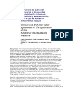 Escala de Medida de Independencia Funcional (FIM)