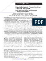 Periprocedural Heparin Bridging in Patients Receiving Vitamin K Antagonists