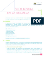 Desarrollo Moral Informe