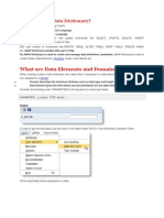 What Are Data Elements and Domains?