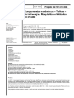 ABNT NBR 15310 - Componentes Cerâmicos - Telhas - Terminologia, Requisitos e Métodos de Ensaio