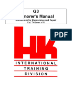 HK G3 Armorer's Manual PDF