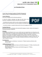 Course Outline Iapm-Prof.p.saravanan