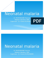 NEONATAL MALARIA New One