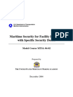 Mtsa FPSSD Model Course Mtsa 04-02