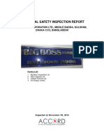 Big Boss Corporation Ltd. Electrical Safety Inspection Report