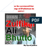 Can He Be Accused For Breakup of Pakistan in 1971? - Zulfikar Ali Bhutto - by Syed Jaffer