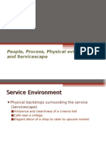 Service Marketing 5 - (People, Process, Physical Evidence and Servicescape)