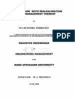 Concrete Repair With Realkalisation and The Management Thereof - W.M. Tshibangu 1998 Ma