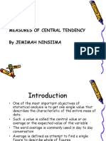 Measures of Central Tendency