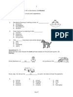 English Year 3 Final Exam