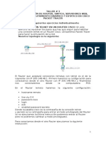 Taller 3 Configuración Router y Switch en Cisco Packet Tracer