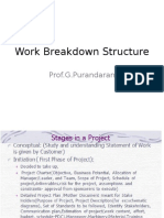 Work Breakdown Structure