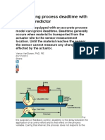 Overcoming Process Deadtime With A Smith Predictor