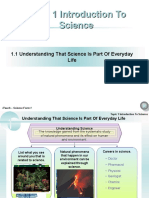 Chapter 1 Understanding That Science Is Part of Everyday Life