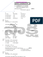 Anic Chemistry Carboxylic Acids