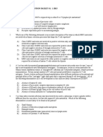 Immunology Course Question Set 1 + Answers