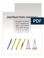 Slings Instruction Manual