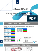 LTE Drive Test Report CL14 - 05