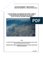 Riesgos Ingemmet Arequipa Misti PDF