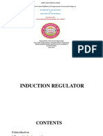 On Induction Regulator