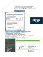 IP: 192.168.1.x Pada Komputer Untuk Bisa Terhubung Dengan IP Default (192.168.1.254)