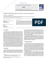 Synthesis and Optical Properties of Sno - Cuo Nanocomposite: Optik