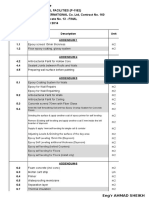 Final Invoice For Epoxy & Screeding Works