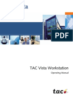 TAC Vista Workstation Operating Manual TAC Vista 5.1.0