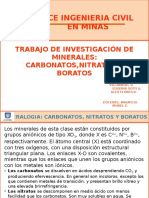 Carbonatos, Boratos, Nitratos