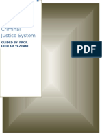 Position of Poor and Indigent Person Under Criminal Justice System