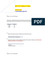 QNT 351 Week 2 Connect Problem Set