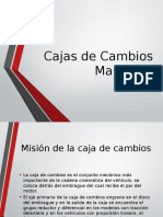 Cajas de Cambios Manuales