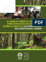 El Manejo Forestal Sostenible Como Estrategia de Combate Al Cambio Climático PDF