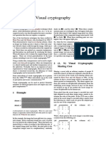 Visual Cryptography