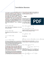 Convolution Theorem