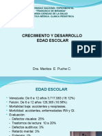 Crecimiento y Desarrollo Escolar y Adolescente