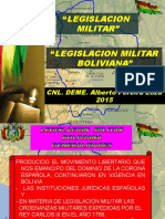 Exposicion Emi 03. Leg. Mil. Boliviana Cnl. Pereira