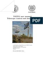 SALSA User Manual: Telescope Control and Data Analysis