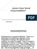 Do Engineers Have Social Responsibilities?