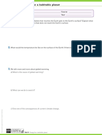 Natural Science 2. Test. Unit 5 PDF