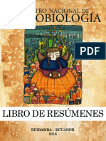 Libro de Resúmenes Encuentro Nacional de Etnobiologia