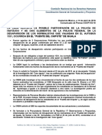 Informe de La CNDH Sobre Desaparición de Los 43 Normalistas de Ayotzinapa