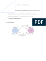 Inverse Functions