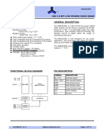 32x8 SRAM Datasheet