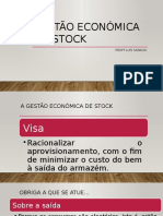 Gestão Económica Do Stock